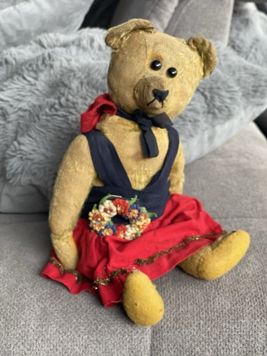 Alter teddybär mit - teddybär,,