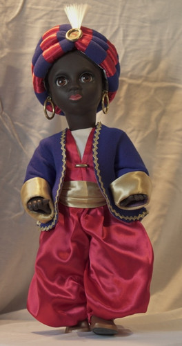 Sarotti puppe mit - puppe, schlafaugen