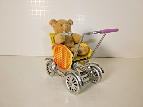 Alter blech puppenwagen mit - alter,