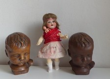 alter Biskuit Porzellankopf