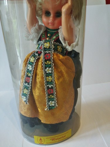 Vintage trachtenpuppe - vintage,