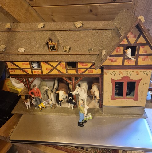 Antik bauernhof mit - antik,