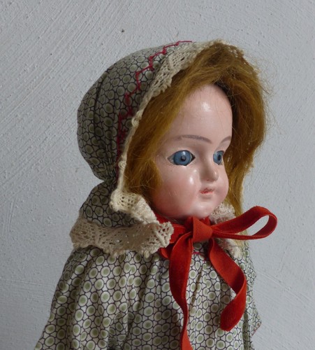 Museale alte brustkopf puppe - alte,