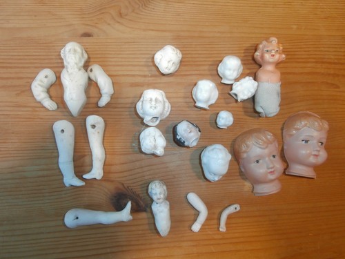 Alte kleine miniatur teile von - alte,