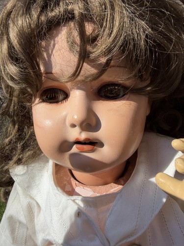 Große antike puppe - antike, dolly