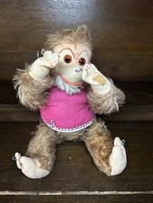 Alter Mohair Affe mit