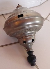 Kreisel Antikspielzeug silber