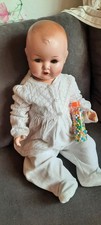 antike große Babypuppe ca. 70