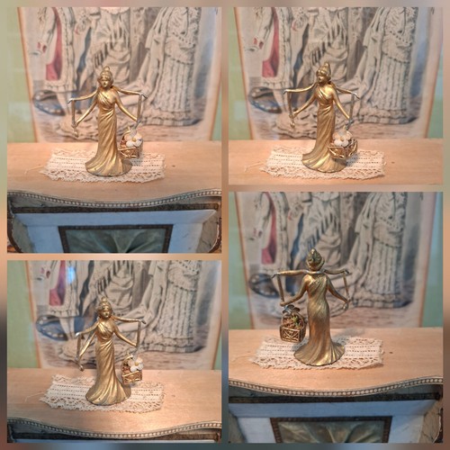 Hübsche jugendstilfigur der - hübsche,