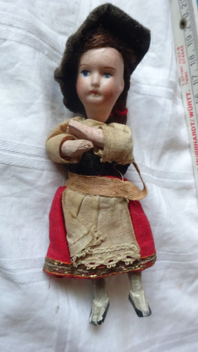 Antikes puppenstubenpüppchen - antikes,