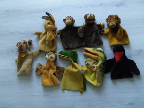 Konvolut steiff handpuppen - konvolut,