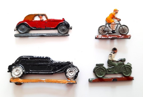 Zinkfiguren spielzeugautos - –,