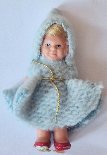 G0110 kleine antike puppe - g0110,
