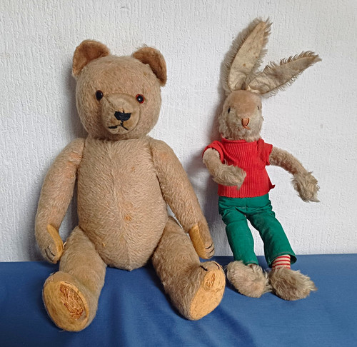 Teddy steiff und biggo bello - und,