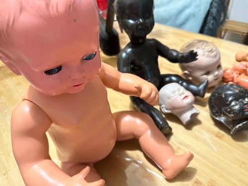 Alte puppen konvolut - puppen,