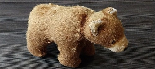 Altes stofftier teddy aus - teddy,