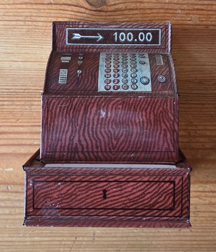 Alte kasse als spardose ca - kasse,