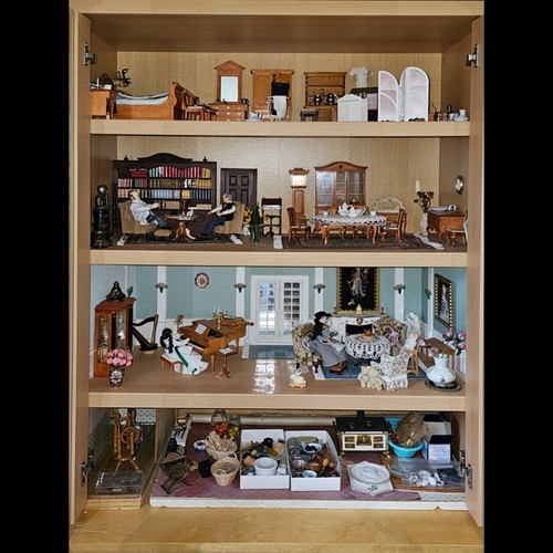 Kunstvolles puppenhaus 12 - kunstvolles, m