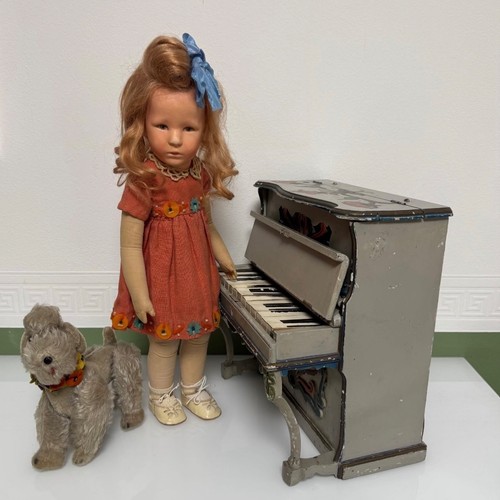 Antikes puppenklavier - antikes,