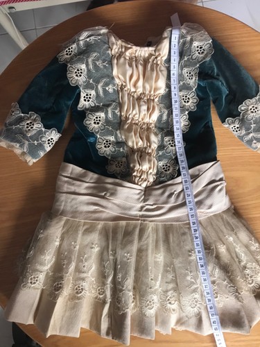 Antikes puppenkleid mit - antikes,