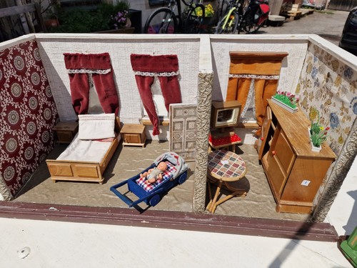 Alte puppenstube mit - , viel