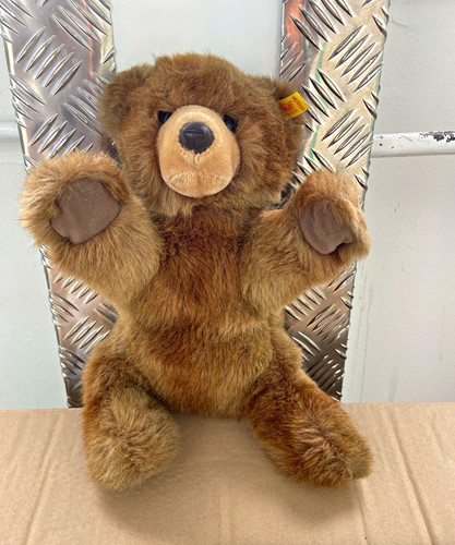 Steiff plüschbär braun beige - plüschbär, braun/beige