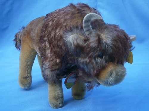 Top seltener steiff bison - top,